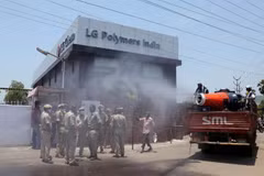 Nhà máy hóa chất LG Polymers tại Ấn Độ. (Nguồn: Reuters)