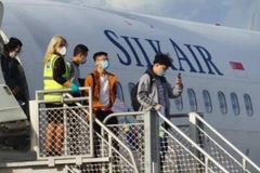 Chuyến bay để chở 63 sinh viên quốc tế đến thành phố Darwin. (Nguồn: abc.net.au)