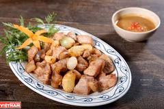 Hương vị thơm ngọt nức tiếng của món bê chao Mộc Châu