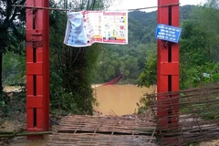 [Photo] Dông lốc, mưa đá gây thiệt hại trên địa bàn tỉnh Lào Cai