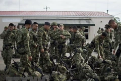 Binh sỹ Colombia. (Ảnh minh họa. Nguồn: AFP/TTXVN)