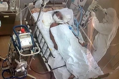 Một ca bệnh nặng được chữa khỏi. (Ảnh: TTXVN phát)