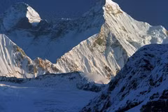 Sông băng Nanda Devi. (Nguồn: PTI)