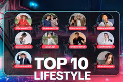 Top 10 Nhà Sáng tạo Nội dung Lifestyle Master. (Ảnh: BTC)