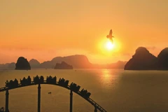 Quảng Ninh được xác định là địa phương có nhiều tiềm năng phát triển du lịch đêm. (Ảnh: PV/Vietnam+)