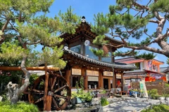 Làng cổ Jeonju, Hàn Quốc. (Ảnh: Hà My/Vietnam+) 