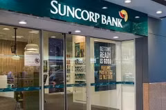 Trụ sở Ngân hàng Suncorp ở Brisbane, Queensland, Australia. (Ảnh: Shutterstock/TTXVN)