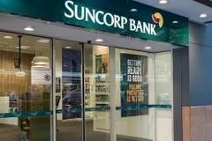 Trụ sở Ngân hàng Suncorp ở Brisbane, Queensland, Australia. (Ảnh: Shutterstock/TTXVN)