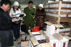 Phát hiện một cơ sở sản xuất nước giải khát trái phép