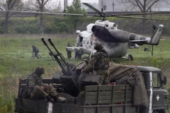 Ukraine: Quân nổi dậy bắn hạ trực thăng, 14 binh sỹ thiệt mạng