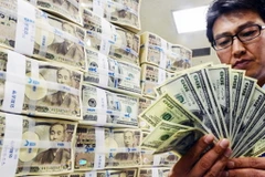 Thặng dư tài khoản vãng lai của Nhật xuống mức thấp kỷ lục