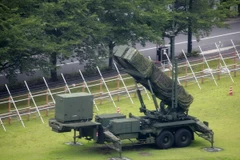 Hệ thống đánh chặn tên lửa PAC-3 Patriot. (Nguồn: AP)