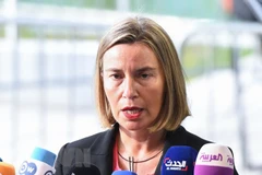 Đại diện cấp cao về chính sách an ninh và đối ngoại của EU Federica Mogherini. (Nguồn: AFP/TTXVN) 