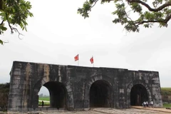 Thành nhà Hồ. (Ảnh: Thanh Tùng/TTXVN)