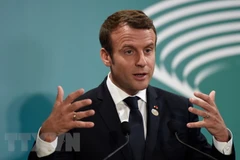 Tổng thống Pháp Emmanuel Macron. (Nguồn: AFP/TTXVN)