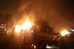 Hiện trường một vụ đánh bom ở Iraq. (Nguồn: presstv.com)