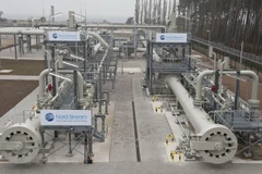 Đường ống dẫn khí đốt Dòng chảy phương Bắc 2 tại Lubmin, Đức. (Nguồn: AFP/TTXVN)