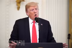 Tổng thống Mỹ Donald Trump. (Ảnh: AFP/TTXVN)
