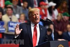 Tổng thống Mỹ Donald Trump. (Ảnh: AFP/TTXVN)
