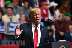 Tổng thống Mỹ Donald Trump. (Ảnh: AFP/TTXVN)