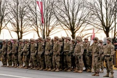 Mỹ tiếp tục duy trì quân đồn trú ở Ba Lan và vùng Baltic