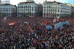 Dân Tây Ban Nha biểu tình. (Nguồn: rt.com)