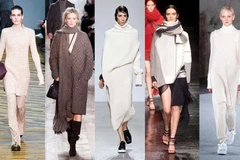 Thời trang Thu Đông 2014: Lông thú, len và ren lên ngôi