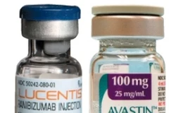Loại thuốc nhỏ mắt Lucentis và Avastin. (Nguồn: lec.com.my)