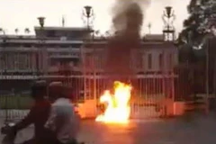 Họp báo thông tin về vụ tự thiêu tại Thành phố Hồ Chí Minh