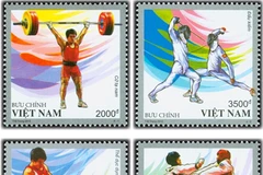 Bộ tem “Thế vận hội mùa hè lần thứ 30 - London 2012.” (Nguồn: vnpost.vn)