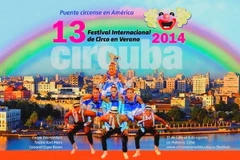 14 quốc gia và vùng lãnh thổ dự Liên hoan Xiếc quốc tế Cuba