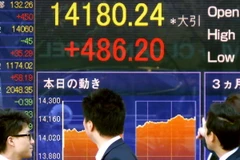 Chứng khoán Nhật Bản tăng lên mức cao nhất trong gần 2 tháng