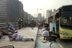 Hiện trường vụ nổ. (Nguồn: breakingnews.com)