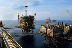 Diễn tập xử lý sự cố rò rỉ khí đường ống dẫn khí trên biển