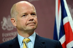 Ngoại trưởng Anh William Hague. (Nguồn: Getty images)