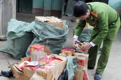 Công an Hà Tĩnh bắt giữ đối tượng tàng trữ hơn 100kg pháo nổ