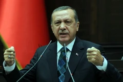 Thủ tướng Thổ Nhĩ Kỳ Tayyip Erdogan tranh cử tổng thống