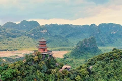 Hà Nam là mảnh đất giàu tiềm năng phát triển du lịch tâm linh. (Ảnh: CTV/Vietnam+)