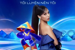 “Chiến binh Nón” và ca sỹ Vũ Thảo My. (Ảnh" BTC)