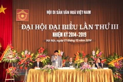 Đại hội Đại biểu toàn quốc Hội Di sản văn hóa Việt Nam lần thứ 3