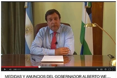 Sau gần 3 ngày đã có hơn 36.000 người xem thông báo của Thống đốc Weretilneck trên YouTube. (Nguồn: YouTube)