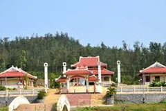 Đền thờ Anh hùng dân tộc Trương Định tại xã Tịnh Khê, thành phố Quảng Ngãi. (Nguồn: quangngai.gov.vn)