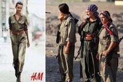 H&M phải xin lỗi vì bộ jumpsuit giống nữ chiến binh người Kurd