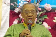 Giáo sư Trần Văn Khê. (Ảnh: Thế Anh/TTXVN)