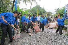 Đắk Lắk thực hiện 39 công trình thanh niên ở các xã khó khăn