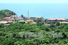 Một góc huyện đảo Cồn Cỏ. (Ảnh: Hồ Cầu/TTXVN)