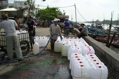 Bến Tre đối mặt với tình trạng thiếu nước ngọt trầm trọng