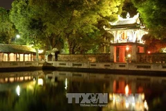 Một góc Văn Miếu-Quốc Tử Giám Hà Nội. (Nguồn: TTXVN)