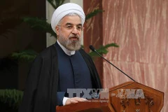 Tổng thống Iran Hassan Rouhani. (Nguồn: AFP/TTXVN)