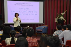 Lưu học sinh Việt Nam tại Australia hướng về Biển Đông